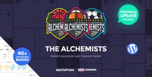 Alchemists – WordPress Spor Klubü Ve Spor Haber Teması